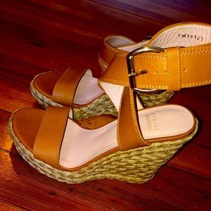 Stuart Weitzman Espadrille Wedge Sz. 6 1/2